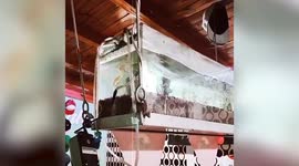 Fish tank shakes as magnitude 6.4 earthquake hits Argentina