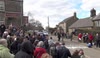 Hedley Barrel Race (finishing line). Easter Monday 2013