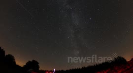 Time-Lapse Astronomy milky way