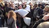 trafalgar Square pillow fight