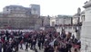 Pillow Fight trafalgar square