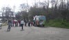 People enjoying a first sunny day in the park