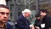 Jon Snow Talking To Some Italians At Thatcher Funeral