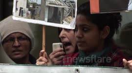 Vedanta HQ protest at Supreme Court decision