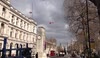 helicopter sirens over Downing St?