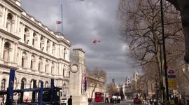 helicopter sirens over Downing St?