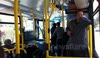 incident on bus, person also drops knife