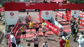 Finish line London Marathon