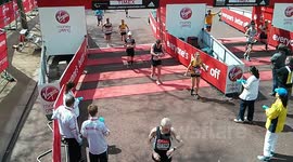 Finish line London Marathon
