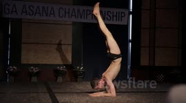 UK YOGA ASANA CHAMPIONSHIPS 20th April  CLIP 2
