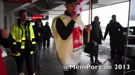 Lufthansa Streik - Der Marsch