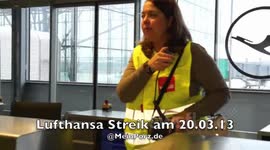 Lufthansa Streik - Köln