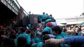 Castellers de Villafranca in Borough Market