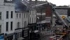 High street Aldershot, fire
