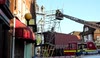 Lorry hits scaffold in Sevenoaks town