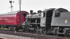 train derailed at the great central railway 27/04/2013