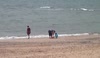 Atmospheric shots of the May Sunshine bringing people out to the beach