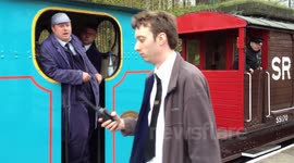 Thomas The Tank Engine Leaving Bury Station