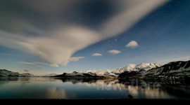 Cloud and star time lapse from South Georgia