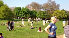 warm weather in hyde park london