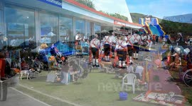 ilforcombe may bank holiday  beer festival north devon