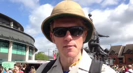 Twickenham Rugby Sevens Kiwi Supporter
