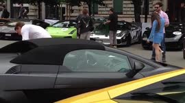 Lamborghini Fest - 50th Anniversary Tour in Milan, Italy