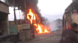The Burning Cars_1