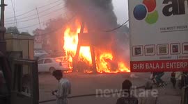 The Burning Cars_2