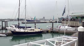 HMS ARK ROYAL LEAVES PORTSMOUTH FOR FINAL TIME