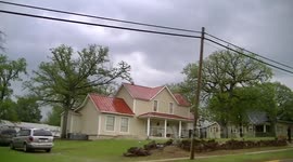 Tornado Sirens Blare in nearby towns after the Moore EF5 Tornado - 5/20/2013