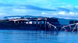 I-5 Bridge Collapses into Skagit River, Mt. Vernon Washington 5/23/13