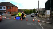 elderly man throws him self in front of truck in front of school plymouth