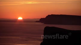 Beautiful Co. Antrim Ocean Sunrise!