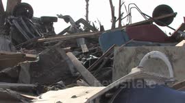 Oklahoma Tornado and the American Flag