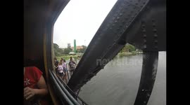 crossing river kwai bridge