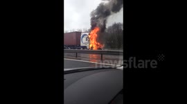 'Massive' pileup on M27 motorway