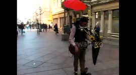 Amazing One-Man-Band Street Performer in Croatia