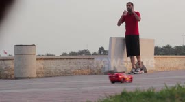 Litter dropping experiment in Bahrain