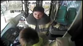 Woman beats up bus driver 'over 5p fare increase'
