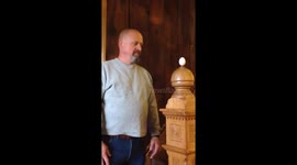 Amazing egg balancing stunt