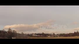 Short lime-lapse cloud movie from Carrbridge, Scotland