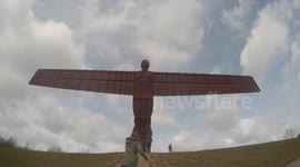 Timelapse of Angel Of The North