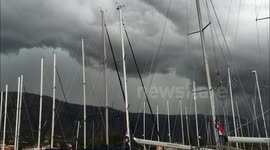 5 mins before rain