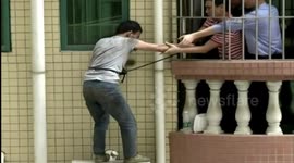 Thief surrenders after 60-hour stalemate on AC unit