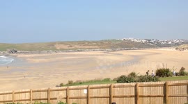 Crantock beach  near Newquay Cornwall