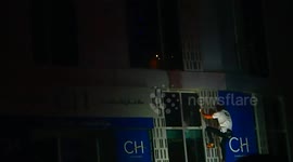 Alain 'Spiderman' Robert has scaled the Cayan Tower in Dubai