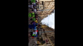 Vienna City Marathon 2015 - Refrehment point at km 20