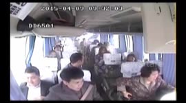 Tired coach driver crashes into highway barriers