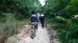 Two Spanish tourists rescued after going missing in Thai jungle